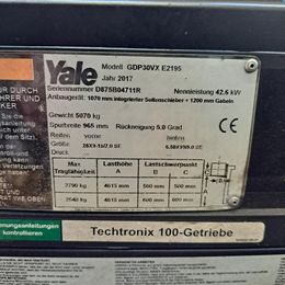 Yale GDP 30 VX * Dieselstapler