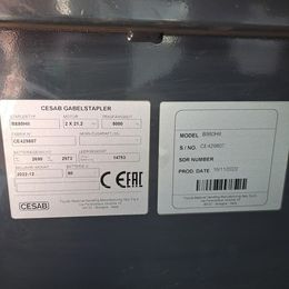 Cesab B 880 H2 * 4-Rad Elektrostapler