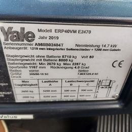 Yale ERP 40 VM * 4-Rad Elektrostapler