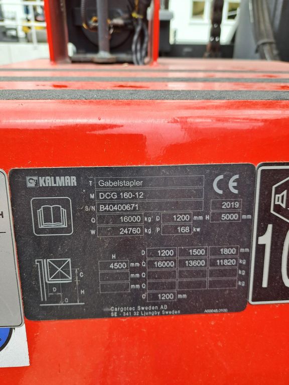 Kalmar DCG160-12 Dieselstapler gebraucht Kalmar DCG160-12 * Dieselstapler