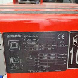 Kalmar DCG160-12 Dieselstapler gebraucht Kalmar DCG160-12 * Dieselstapler